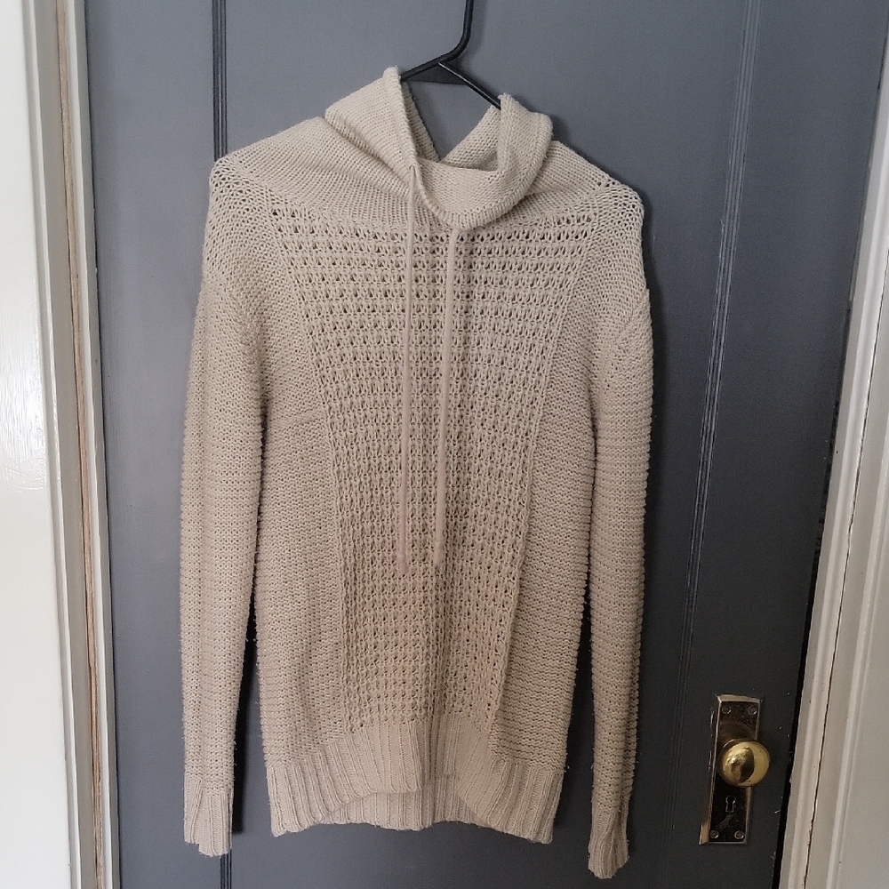 Cozy Cream Cowl Neck Sweater